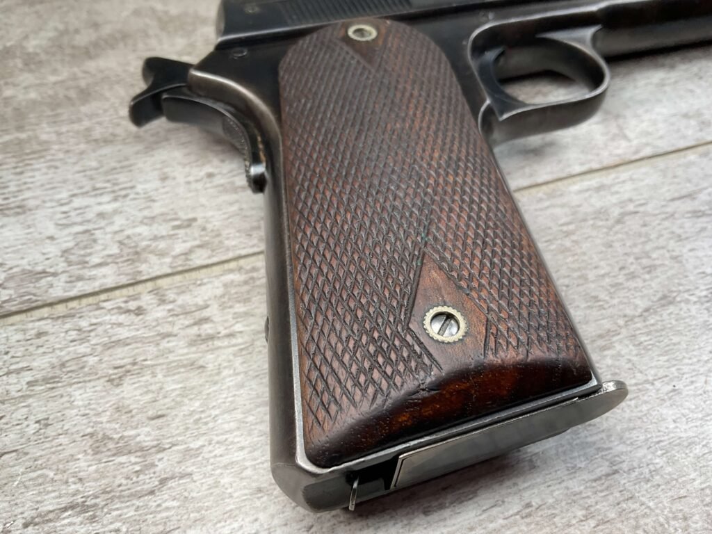 COLT 1907 45ACP "TEST TRIALS" SEMI AUTO PISTOL, U.S. ARMY CONTRACT, JAMES EARL JONES COLLECTION #5-10722