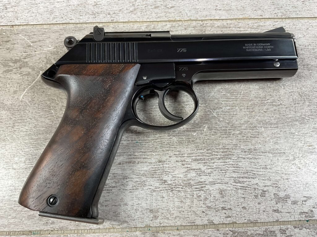 KORTH 9MM PARA CUSTOM HANDCRAFTED SEMI AUTO PISTOL, NEW, JAMES EARL JONES COLLECTION #5-10724