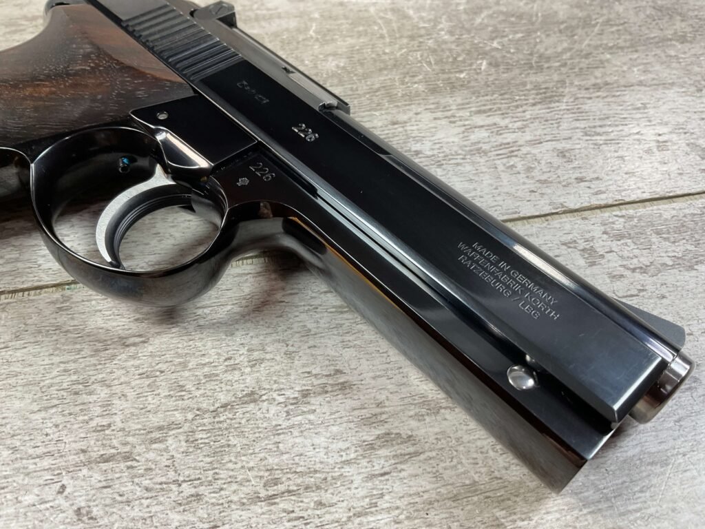 KORTH 9MM PARA CUSTOM HANDCRAFTED SEMI AUTO PISTOL, NEW, JAMES EARL JONES COLLECTION #5-10724