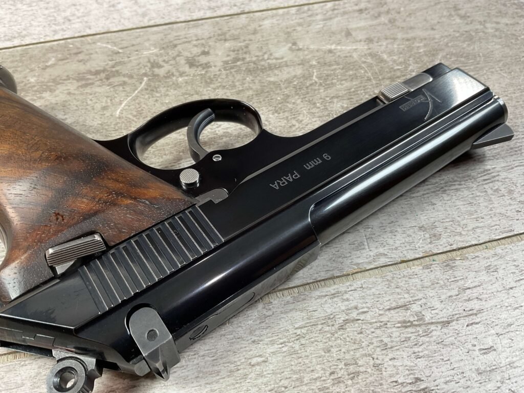 KORTH 9MM PARA CUSTOM HANDCRAFTED SEMI AUTO PISTOL, NEW, JAMES EARL JONES COLLECTION #5-10724