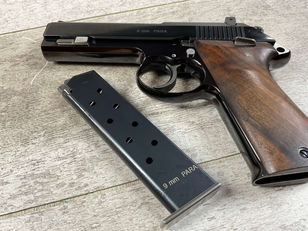 KORTH 9MM PARA CUSTOM HANDCRAFTED SEMI AUTO PISTOL, NEW, JAMES EARL JONES COLLECTION #5-10724