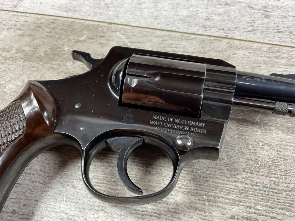 KORTH CUSTOM GERMAN MADE DELUXE .38 SPECIAL REVOLVER, JAMES EARL JONES COLLECTION #5-10732