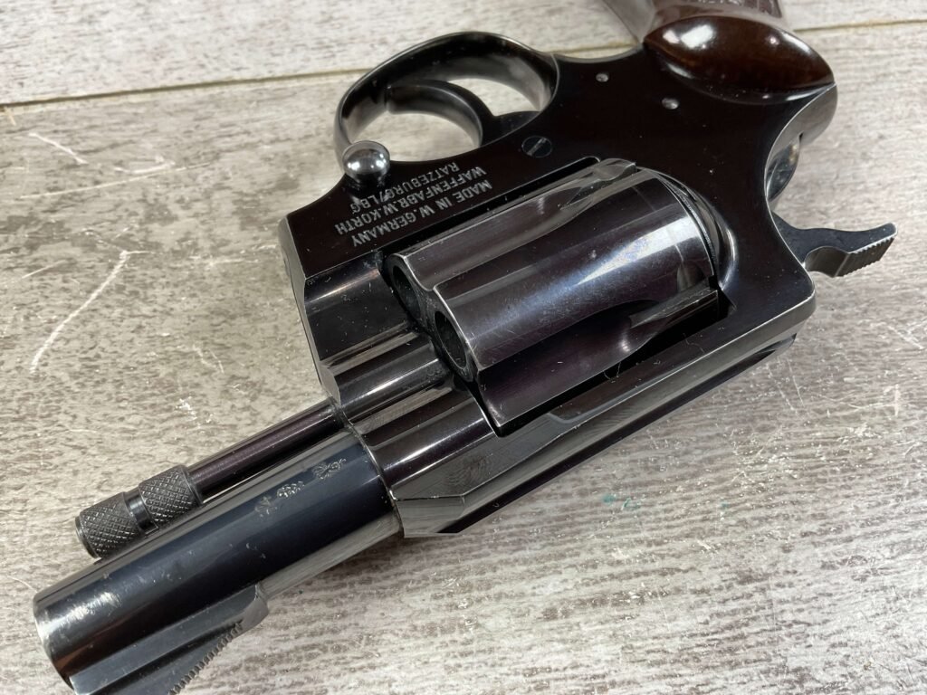 KORTH CUSTOM GERMAN MADE DELUXE .38 SPECIAL REVOLVER, JAMES EARL JONES COLLECTION #5-10732