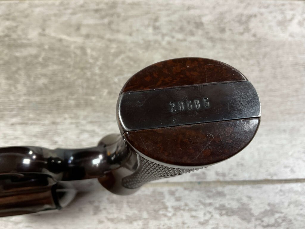 KORTH CUSTOM GERMAN MADE DELUXE .38 SPECIAL REVOLVER, JAMES EARL JONES COLLECTION #5-10732