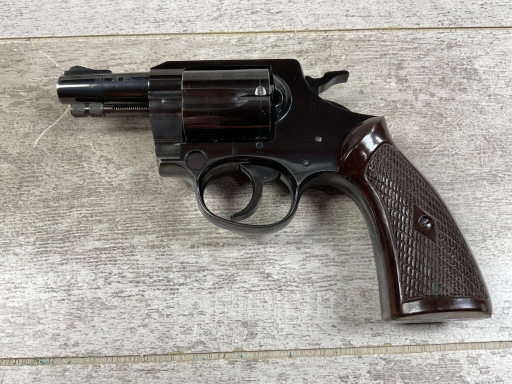 KORTH CUSTOM GERMAN MADE DELUXE .38 SPECIAL REVOLVER, JAMES EARL JONES COLLECTION #5-10732