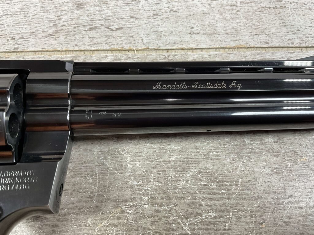 KORTH CLASSIC .357 MAGNUM CUSTOM REVOLVER, JAMES EARL JONES COLLECTION #5-10737