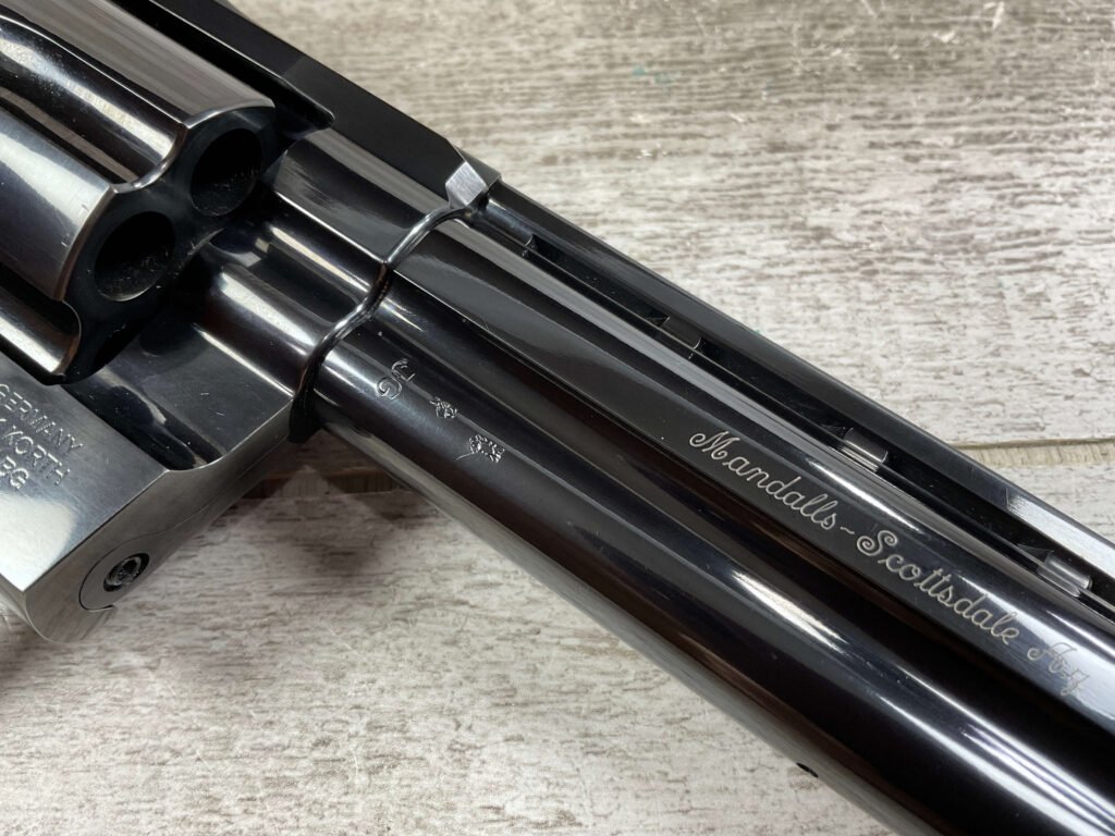 KORTH CLASSIC .357 MAGNUM CUSTOM REVOLVER, JAMES EARL JONES COLLECTION #5-10737