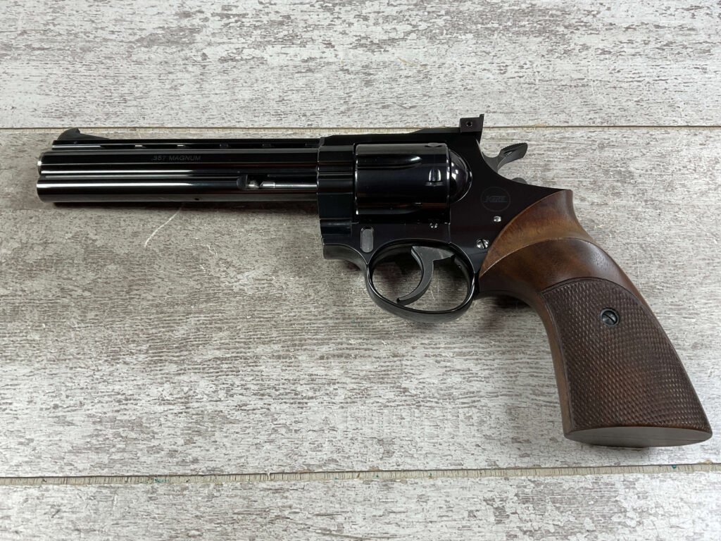 KORTH CLASSIC .357 MAGNUM CUSTOM REVOLVER, JAMES EARL JONES COLLECTION #5-10737