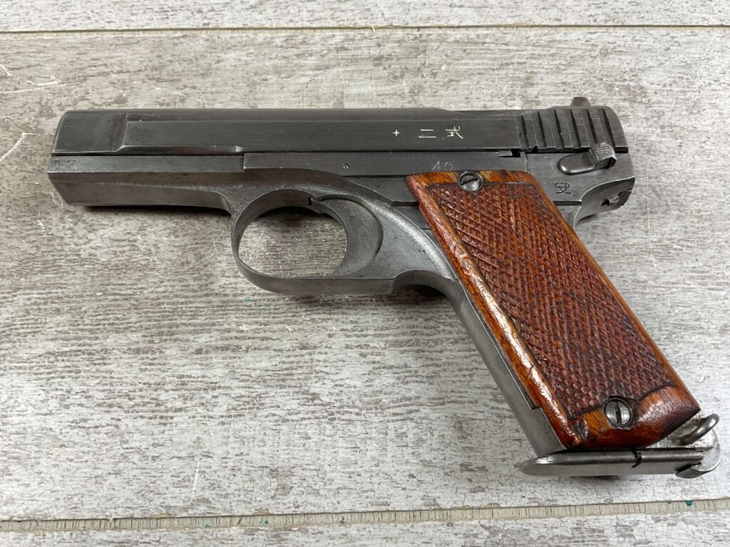 JAPANESE HAMADA 8MM NAMBU SEMI AUTO PISTOL, ULTRA RARE, JAMES EARL JONES COLLECTION #5-10723