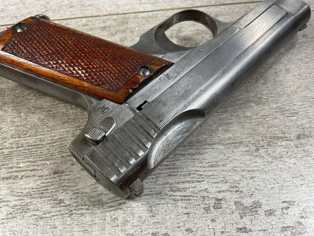 JAPANESE HAMADA 8MM NAMBU SEMI AUTO PISTOL, ULTRA RARE, JAMES EARL JONES COLLECTION #5-10723