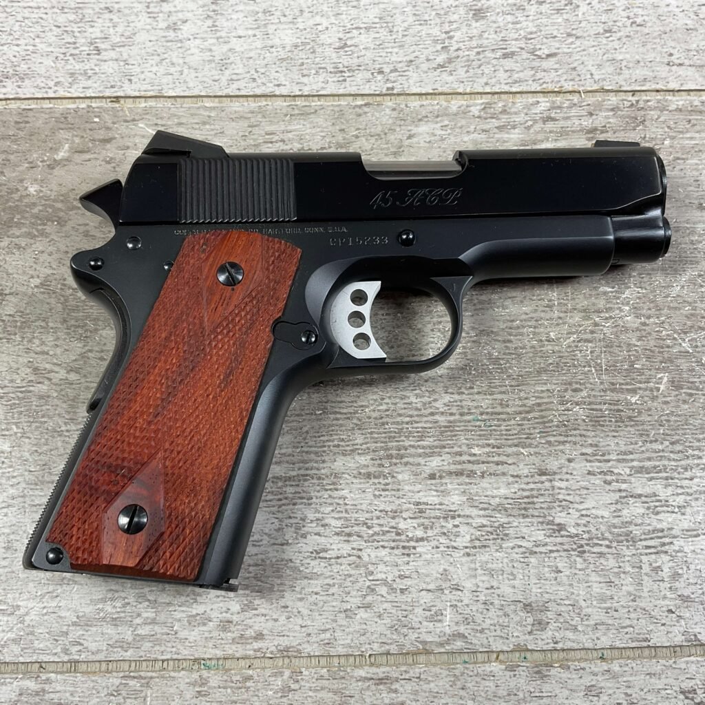 COLT / KASE REEDER CUSTOM OFFICERS ACP CONDITION ONE 45 ACE 45ACP SEMI AUTO PISTOL, JAMES EARL JONES COLLECTION #5-10726