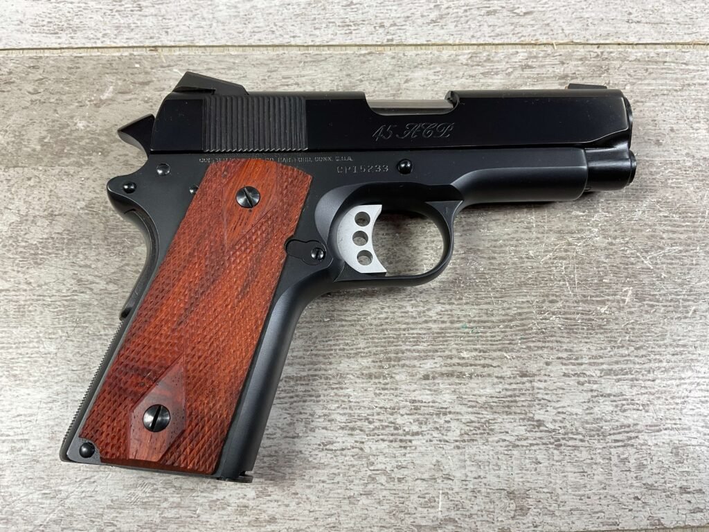 COLT / KASE REEDER CUSTOM OFFICERS ACP CONDITION ONE 45 ACE 45ACP SEMI AUTO PISTOL, JAMES EARL JONES COLLECTION #5-10726