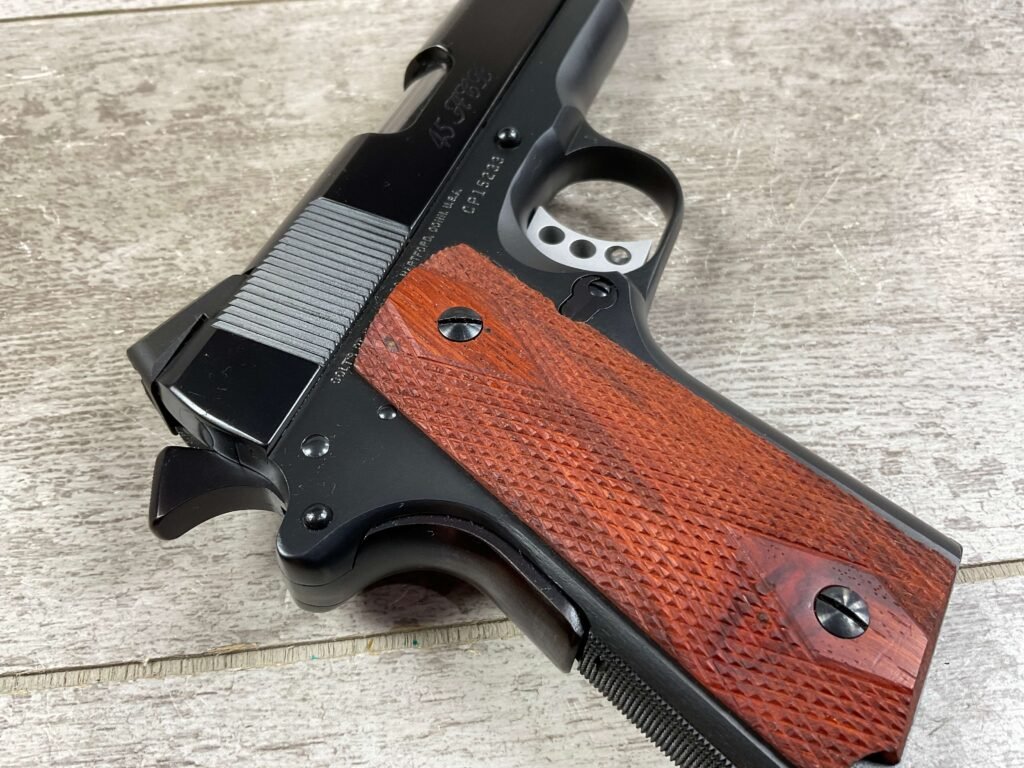 COLT / KASE REEDER CUSTOM OFFICERS ACP CONDITION ONE 45 ACE 45ACP SEMI AUTO PISTOL, JAMES EARL JONES COLLECTION #5-10726