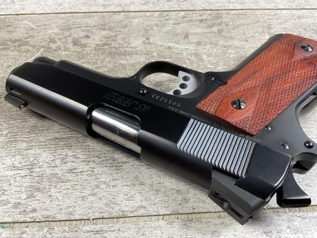 COLT / KASE REEDER CUSTOM OFFICERS ACP CONDITION ONE 45 ACE 45ACP SEMI AUTO PISTOL, JAMES EARL JONES COLLECTION #5-10726