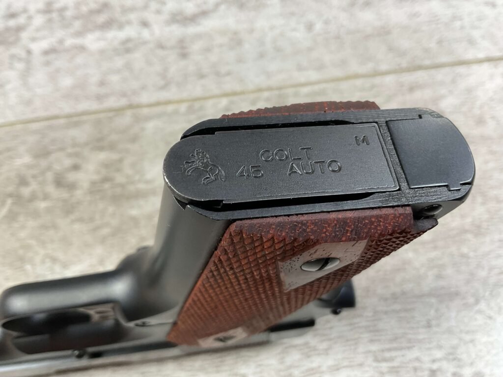 COLT / KASE REEDER CUSTOM OFFICERS ACP CONDITION ONE 45 ACE 45ACP SEMI AUTO PISTOL, JAMES EARL JONES COLLECTION #5-10726