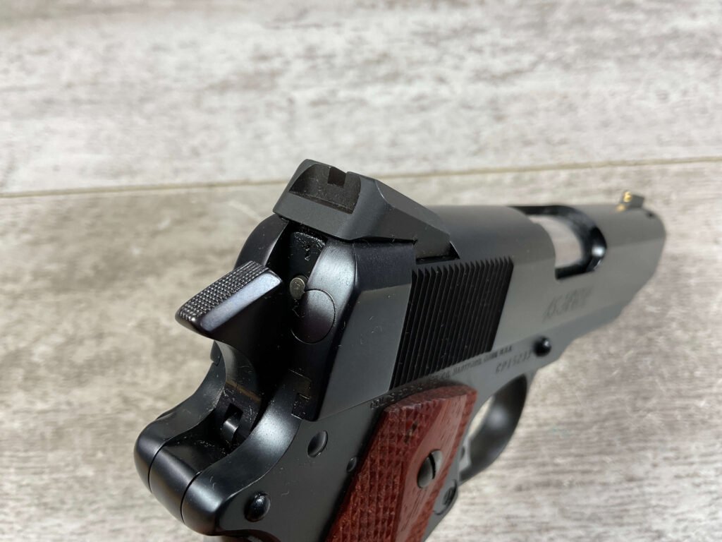 COLT / KASE REEDER CUSTOM OFFICERS ACP CONDITION ONE 45 ACE 45ACP SEMI AUTO PISTOL, JAMES EARL JONES COLLECTION #5-10726