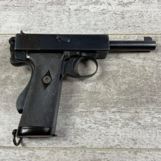 WEBLEY & SCOTT MK1 .44 SELF LOADING SEMI AUTO PISTOL, JAMES EARL JONES COLLECTION #5-10740
