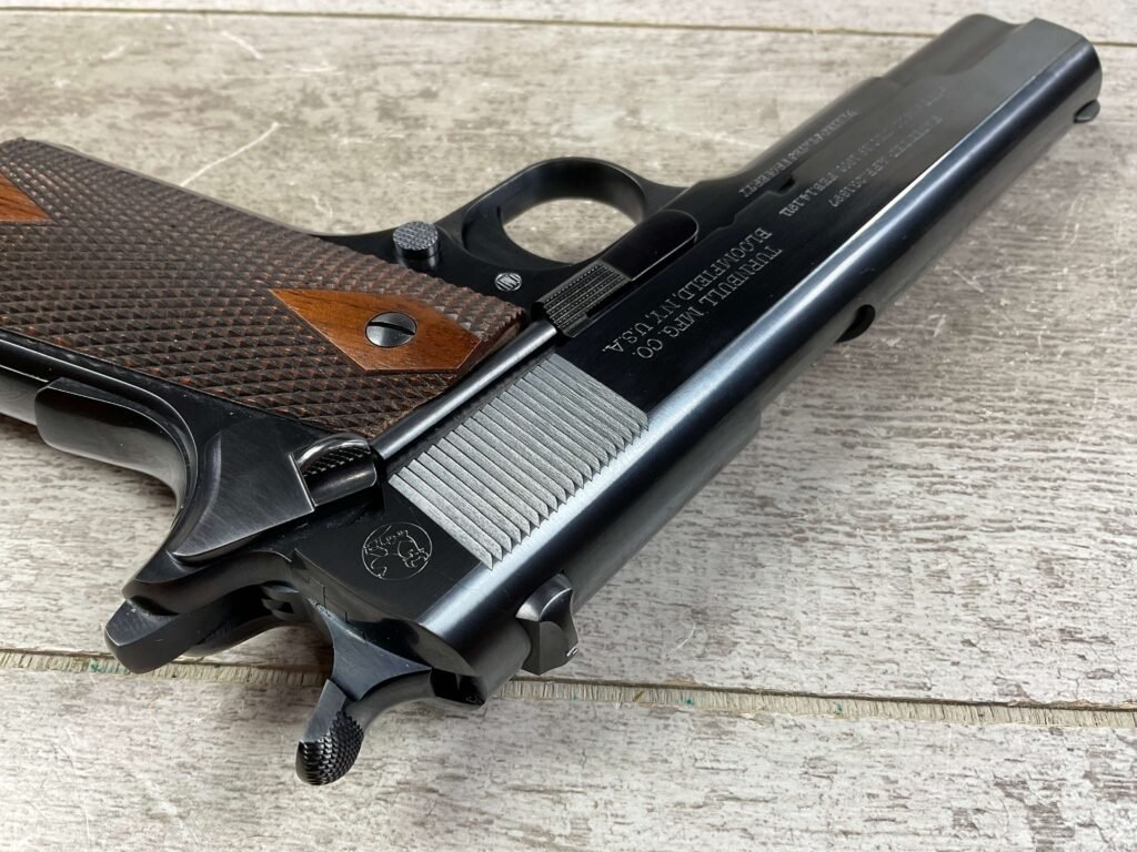 TURNBULL RESTORATION MODEL OF 1911 U.S. MARINE CORPS 45 AUTO SEMI AUTO PISTOL, JAMES EARL JONES COLLECTION #5-10729