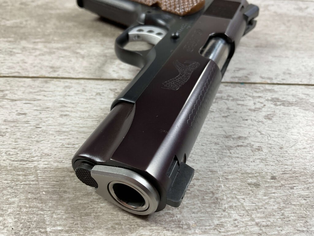 COLT / KASE REEDER CUSTOM COMBAT COMMANDER "BLACK MAMBA" 45ACP SEMI AUTO PISTOL, JAMES EARL JONES COLLECTION #5-10727