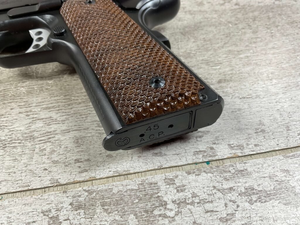 COLT / KASE REEDER CUSTOM COMBAT COMMANDER "BLACK MAMBA" 45ACP SEMI AUTO PISTOL, JAMES EARL JONES COLLECTION #5-10727