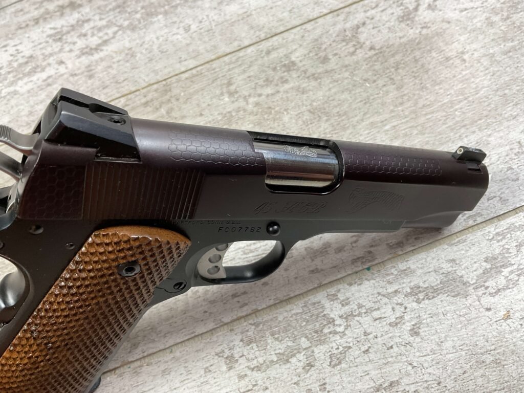 COLT / KASE REEDER CUSTOM COMBAT COMMANDER "BLACK MAMBA" 45ACP SEMI AUTO PISTOL, JAMES EARL JONES COLLECTION #5-10727