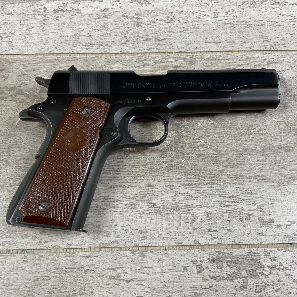 COLT 1911A1 GOVT MOD - NEW YORK 45 ACP SEMI AUTO PISTOL, JAMES EARL JONES COLLECTION #5-10728