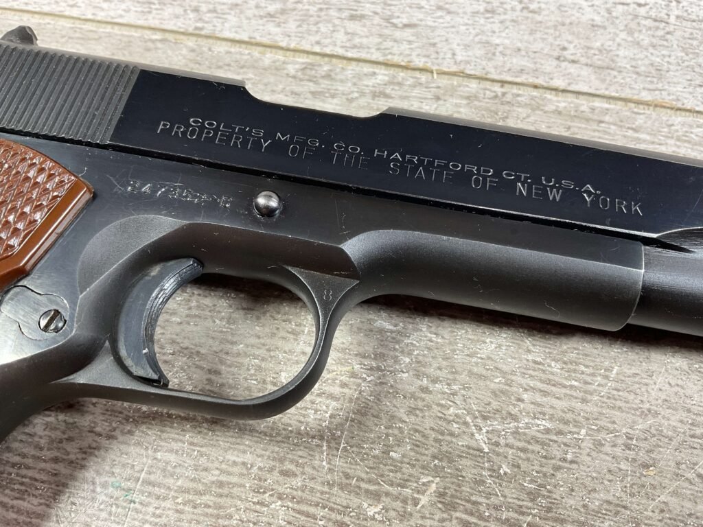 COLT 1911A1 GOVT MOD - NEW YORK 45 ACP SEMI AUTO PISTOL, JAMES EARL JONES COLLECTION #5-10728