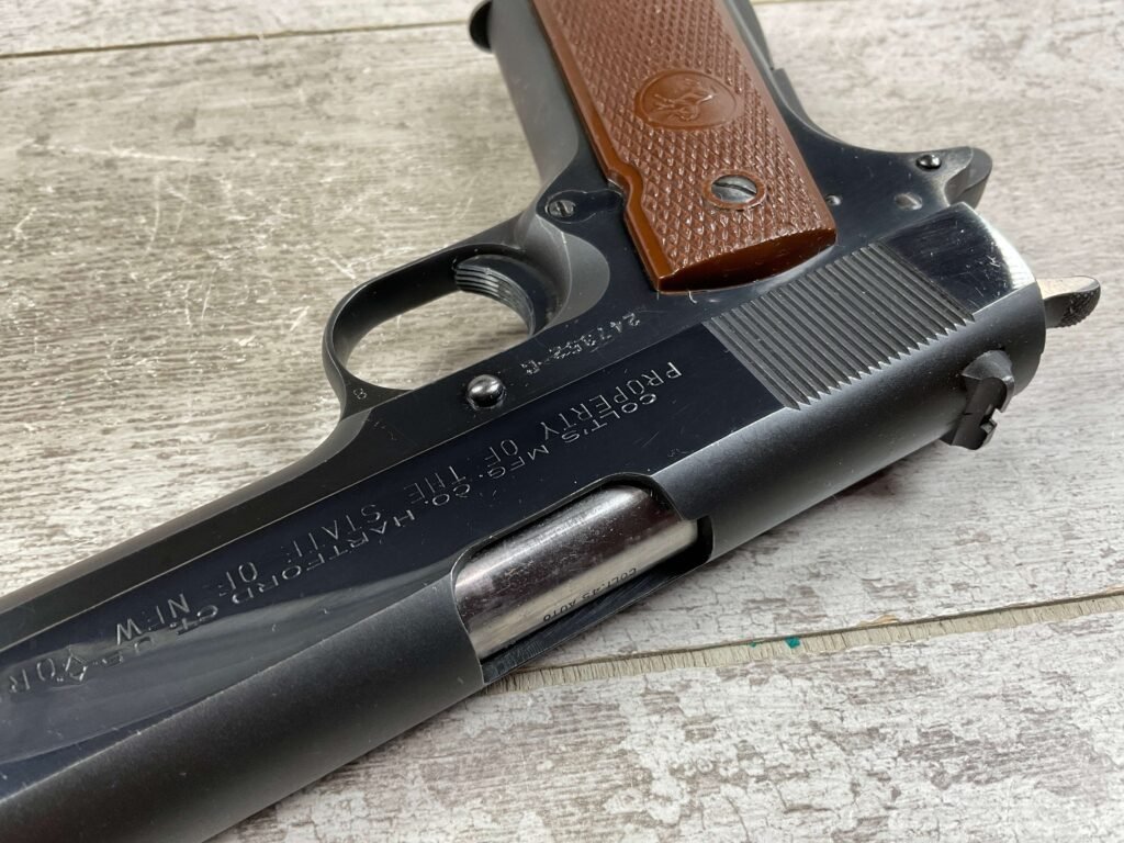 COLT 1911A1 GOVT MOD - NEW YORK 45 ACP SEMI AUTO PISTOL, JAMES EARL JONES COLLECTION #5-10728