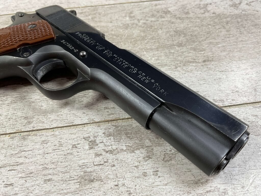 COLT 1911A1 GOVT MOD - NEW YORK 45 ACP SEMI AUTO PISTOL, JAMES EARL JONES COLLECTION #5-10728