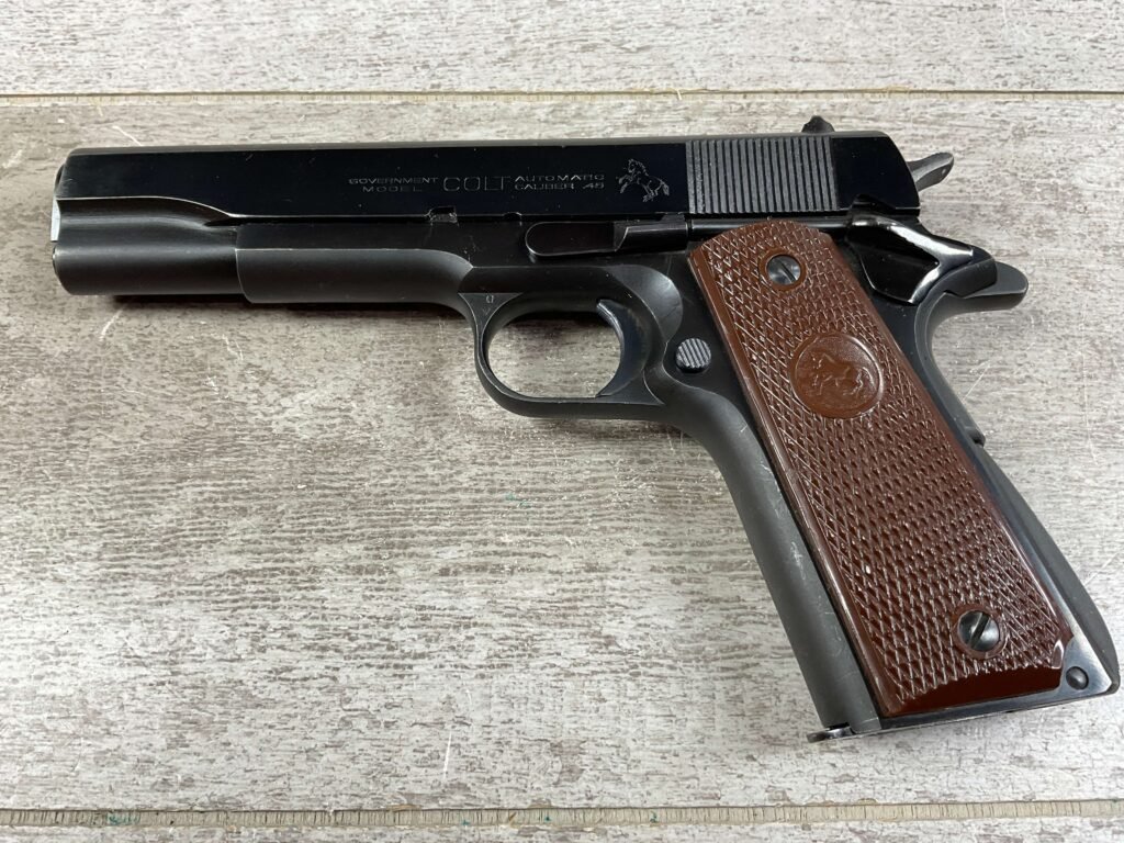 COLT 1911A1 GOVT MOD - NEW YORK 45 ACP SEMI AUTO PISTOL, JAMES EARL JONES COLLECTION #5-10728