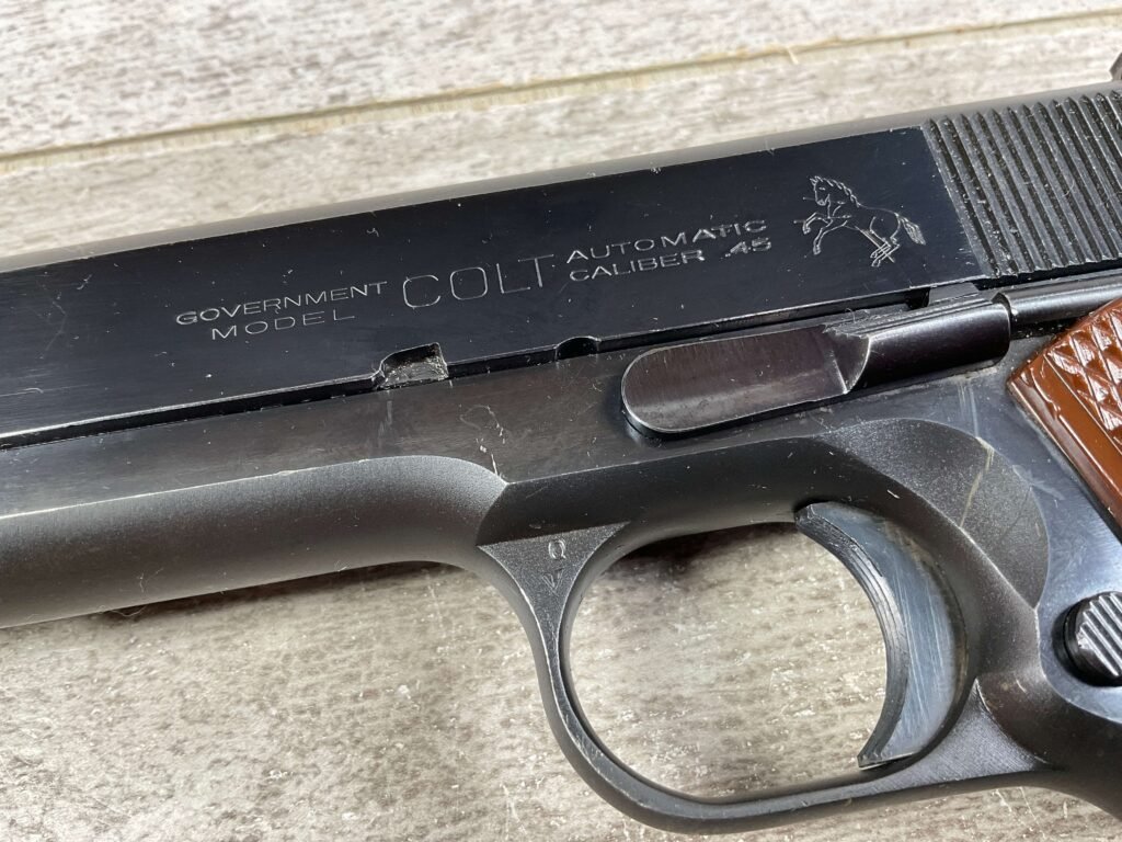 COLT 1911A1 GOVT MOD - NEW YORK 45 ACP SEMI AUTO PISTOL, JAMES EARL JONES COLLECTION #5-10728