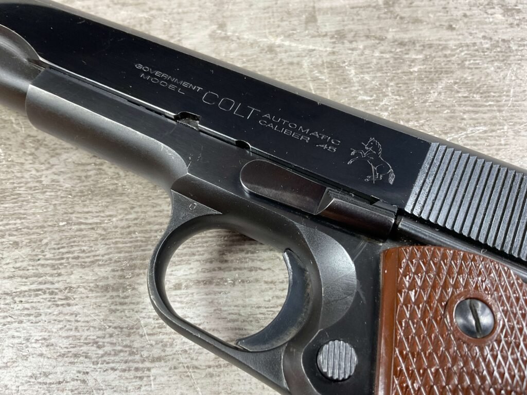 COLT 1911A1 GOVT MOD - NEW YORK 45 ACP SEMI AUTO PISTOL, JAMES EARL JONES COLLECTION #5-10728