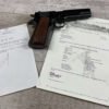 COLT 1911A1 GOVT MOD - NEW YORK 45 ACP SEMI AUTO PISTOL, JAMES EARL JONES COLLECTION #5-10728