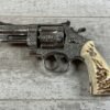 SMITH & WESSON S&W MODEL 27 .357MAG NICKLE & ENGRAVED REVOLVER, JAMES EARL JONES COLLECTION #5-10731
