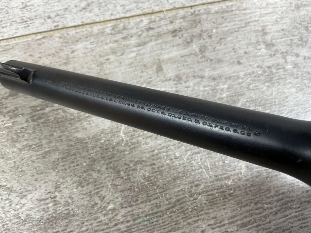 SMITH & WESSON S&W 2ND MODEL HAND EJECTOR BRITISH LEND LEASE .45LC REVOLVER, JAMES EARL JONES COLLECTION #5-10736