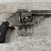 IVER JOHNSON .38 BREAK TOP NICKLE & ENGRAVED REVOLVER, JAMES EARL JONES COLLECTION #5-10734