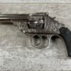 IVER JOHNSON .38 BREAK TOP NICKLE & ENGRAVED REVOLVER, JAMES EARL JONES COLLECTION #5-10734