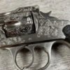 IVER JOHNSON .38 BREAK TOP NICKLE & ENGRAVED REVOLVER, JAMES EARL JONES COLLECTION #5-10734