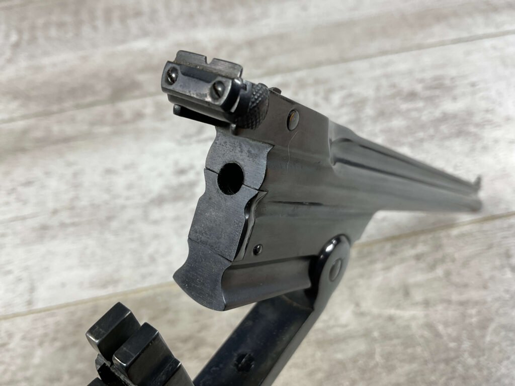 SMITH & WESSON S&W STRAIGHTLINE TARGET 22LR COMPETITION SINGLE SHOT PISTOL, JAMES EARL JONES COLLECTION #5-10733