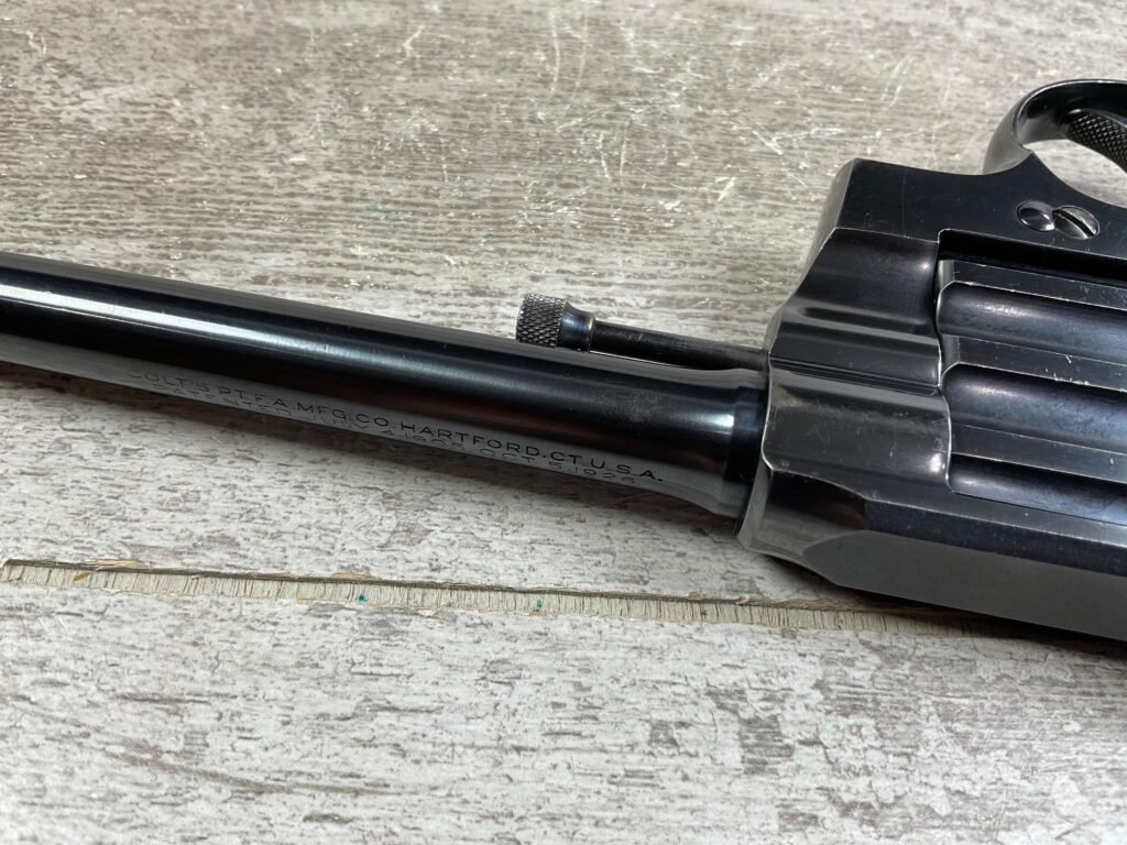 COLT CAMP PERRY SINGLE SHOT .22LR TARGET, 1929 MFR, JAMES EARL JONES COLLECTION #5-10735