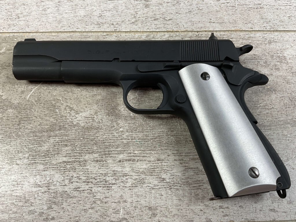 ARGENTINE 1927 D.G.F.M. .45ACP SEMI AUTO PISTOL, JAMES EARL JONES COLLECTION #5-10742