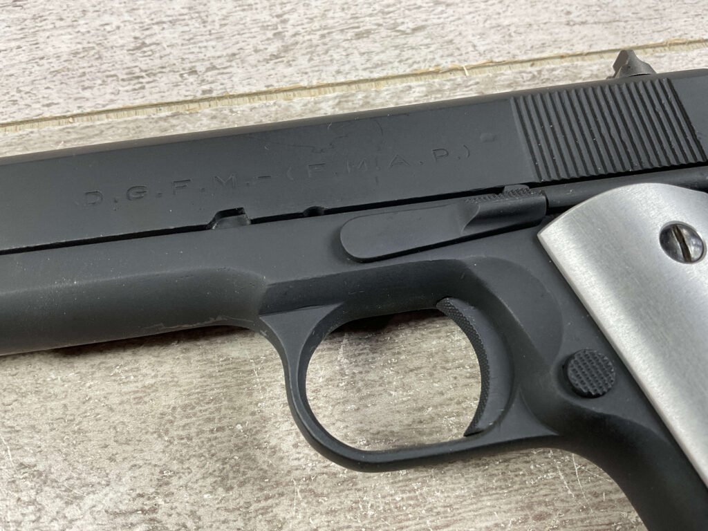 ARGENTINE 1927 D.G.F.M. .45ACP SEMI AUTO PISTOL, JAMES EARL JONES COLLECTION #5-10742