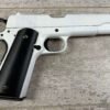 D.G.F.M. 1911A1 .22LR SEMI AUTO PISTOL, WHITE FINISH, JAMES EARL JONES COLLECTION #5-10746