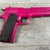 COLT GOVT MODEL 1911A1 .45ACP, 1925 MFR FRAME, PINK, JAMES EARL JONES COLLECTION #5-10747
