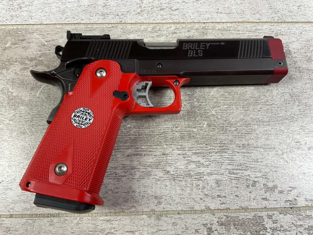 BRILEY BLS 9MM 2011 CUSTOM SEMI AUTO PISTOL, JAMES EARL JONES COLLECTION #5-10750