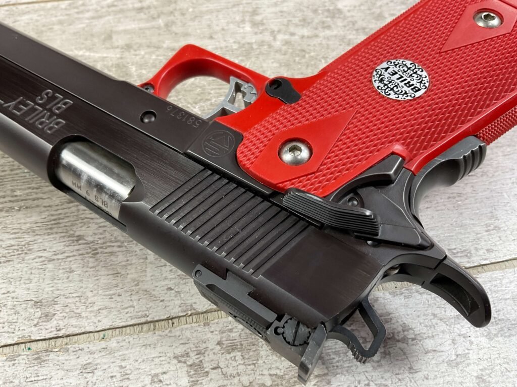 BRILEY BLS 9MM 2011 CUSTOM SEMI AUTO PISTOL, JAMES EARL JONES COLLECTION #5-10750