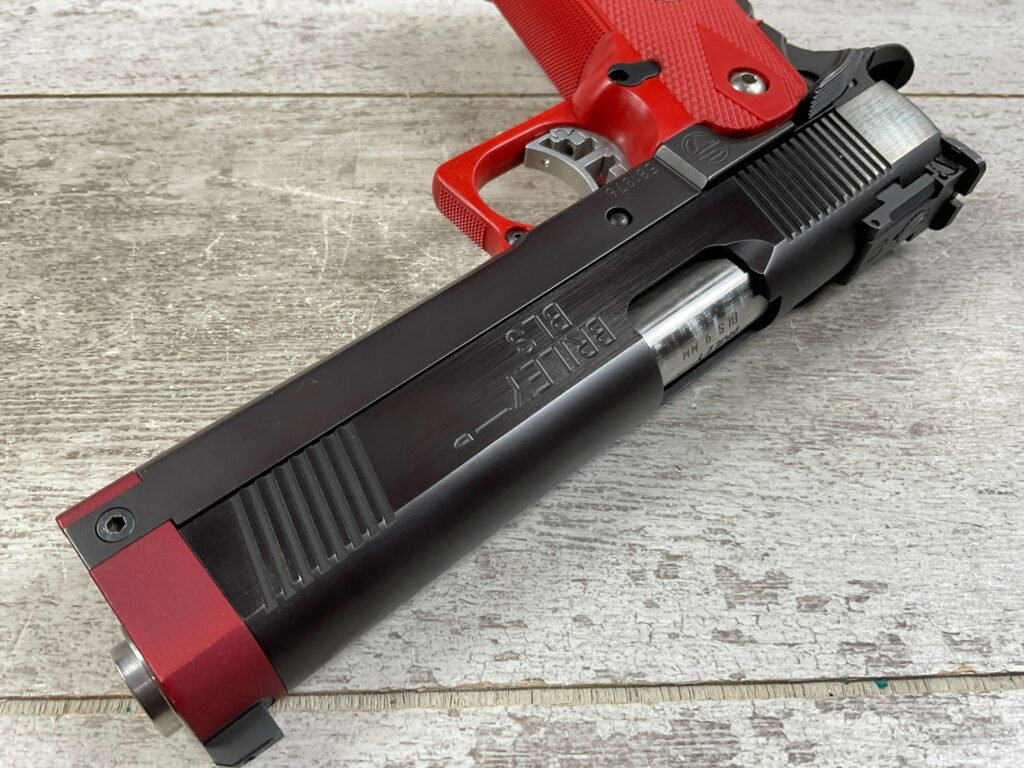 BRILEY BLS 9MM 2011 CUSTOM SEMI AUTO PISTOL, JAMES EARL JONES COLLECTION #5-10750