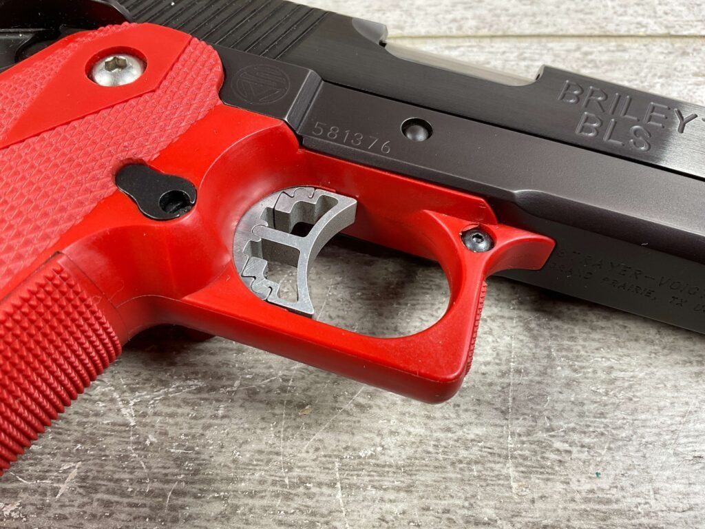 BRILEY BLS 9MM 2011 CUSTOM SEMI AUTO PISTOL, JAMES EARL JONES COLLECTION #5-10750