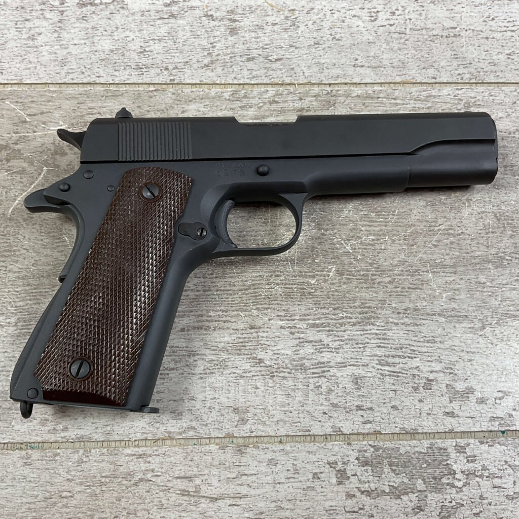 KOREAN / PUSAN JIN IRON WORKS .45ACP SEMI AUTO PISTOL, PROFESSIONALLY REFINISHED, JAMES EARL JONES COLLECTION #5-10751
