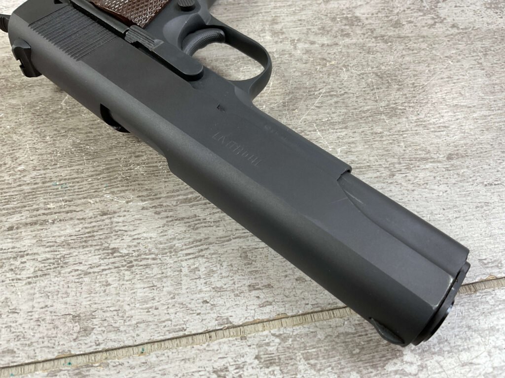 KOREAN / PUSAN JIN IRON WORKS .45ACP SEMI AUTO PISTOL, PROFESSIONALLY REFINISHED, JAMES EARL JONES COLLECTION #5-10751